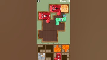 Puzzle Cats - Gameplay Walkthrough (iOS & Android) Stage 150 #funny #shorts #games