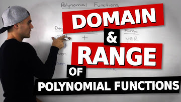 MHF4U (3.1) - domain and range of polynomial functions