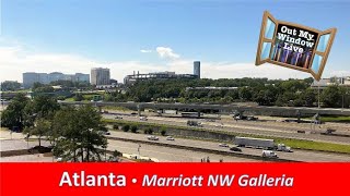 Marriott Atlanta NW Galleria with view of Truist Park, home of the Atlanta Braves #outmywindowlive