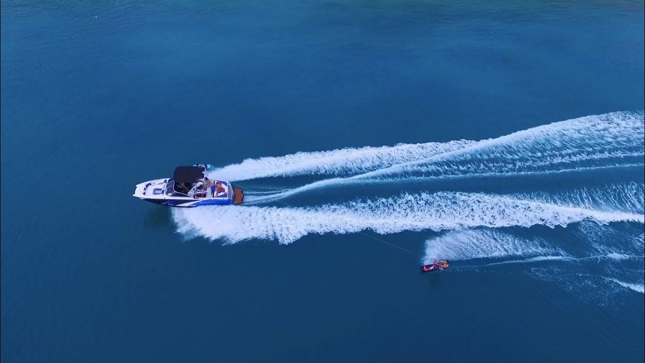 Amazing Wakeboard Drone Footage In New Caledonia YouTube