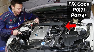 WHAT CAUSES CODE P0171 P0174 ON BMW N52 N53 Engine E90 E91 E92 E83 E81 E82 E87 E88 E83 E85 X5 X3 Z4