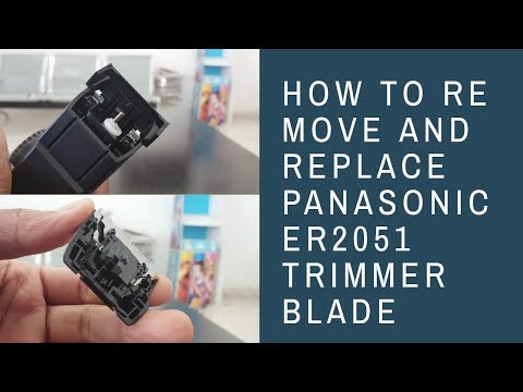 panasonic trimmer parts