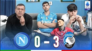 VERGOGNA... NAPOLI-ATALANTA 0-3 | LIVE REACTION NAPOLETANI image