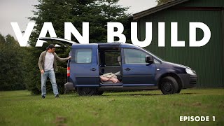 VAN BUILD - Converting my VW Caddy into a camper van (EP.1)
