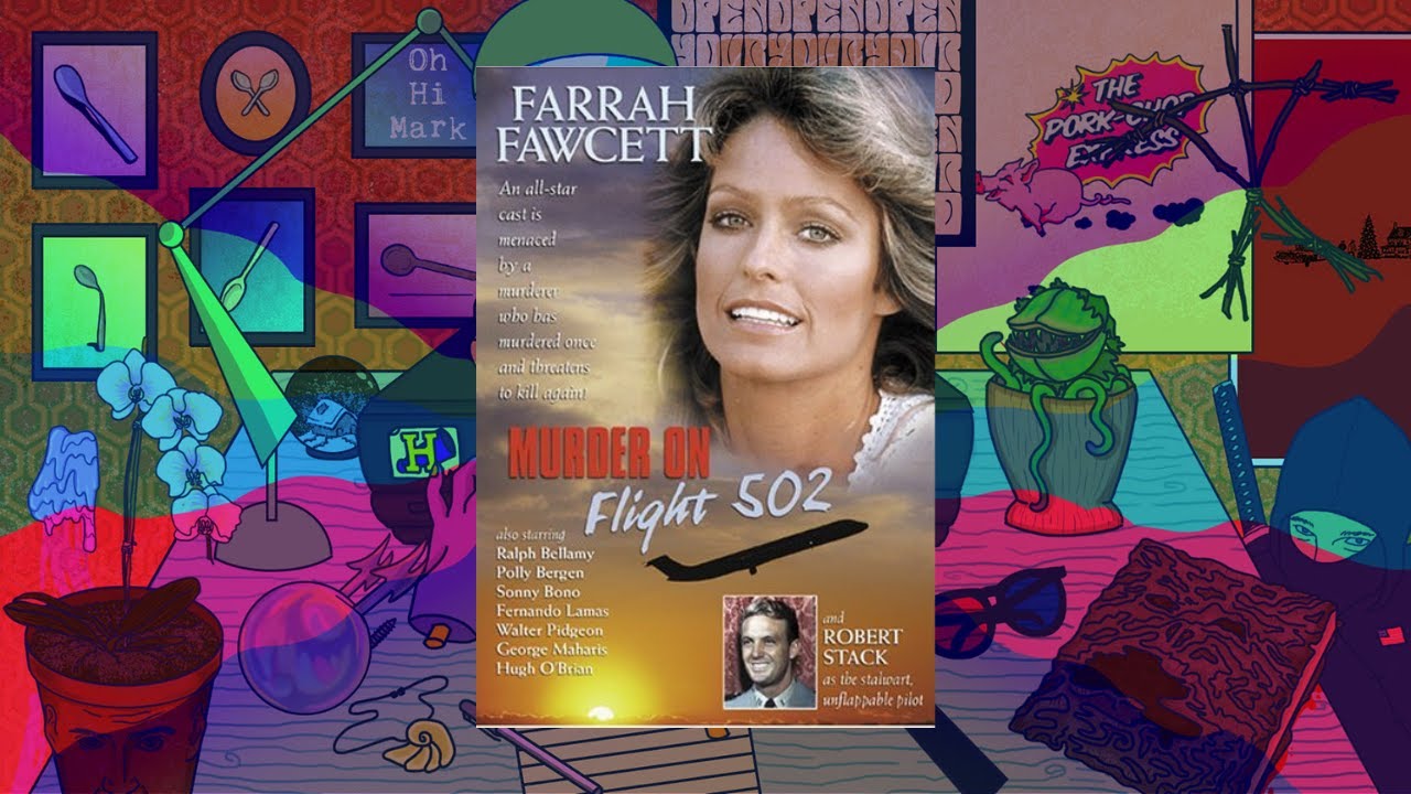 Murder on flight 502 (1975) Trailer - Assassinato no Vôo 502 VHS Portugal