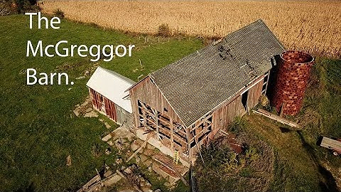 The Mcgreggor Hand Hewn Timber Frame Barn.