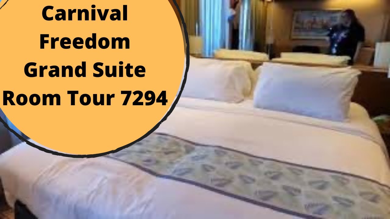 Carnival Freedom Grand Suite Tour 7294 YouTube