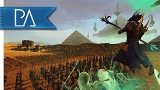 Battle of the Black Pyramid: Tomb Kings at War - Total War: WARHAMMER Mod Gameplay Battle of the Black Pyramid: Tomb Kings at War - Total War: WARHAMMER Mod Gameplay