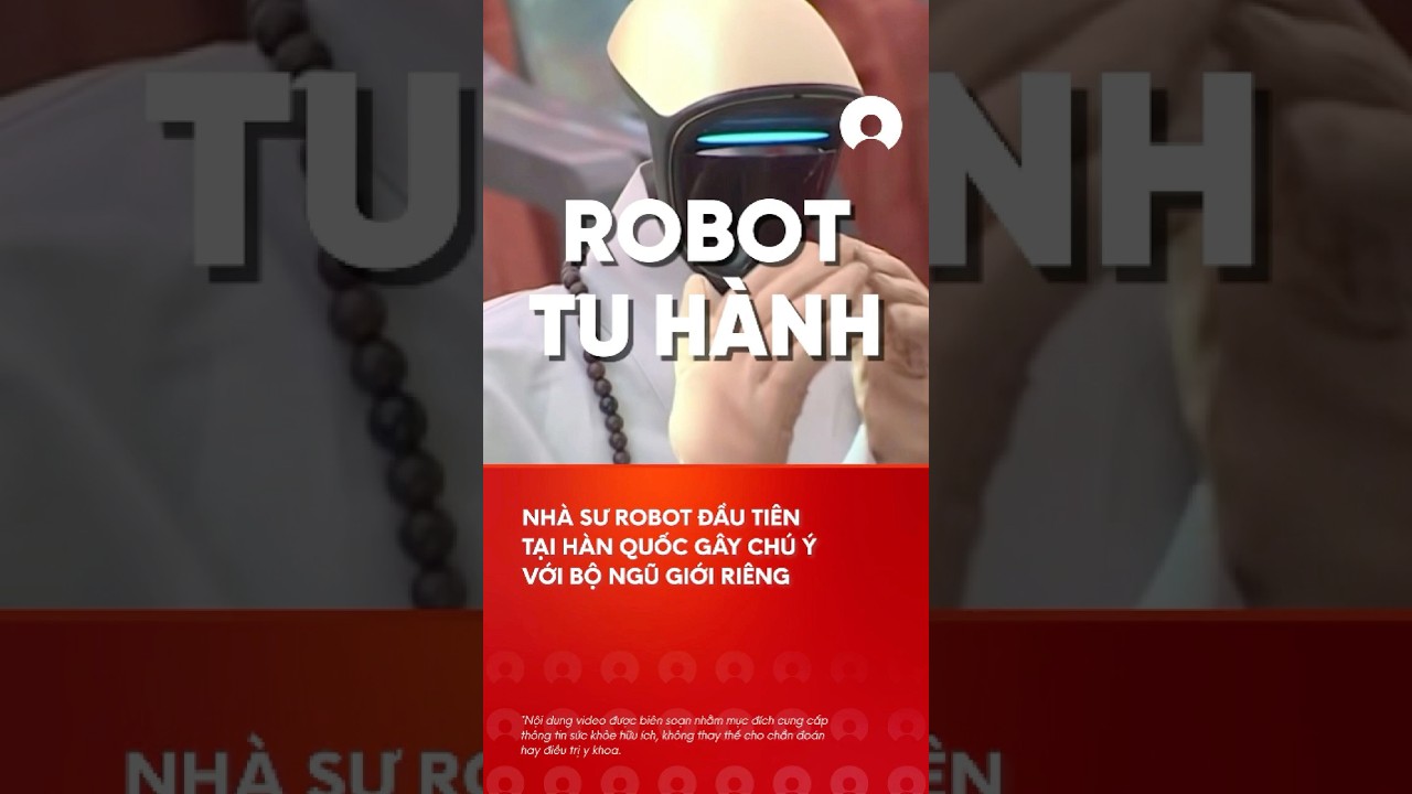 Viral: NhÃ  sÆ° robot Ä‘áº§u tiÃªn táº¡i HÃ n Quá»‘c gÃ¢y chÃº Ã½ vá»›i bá»™ NgÅ© giá»›i riÃªng #robot #hanquoc