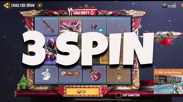 *NEW* CRUELTIDE DRAW | 3 SPIN | PKM RED NOSE REVENGE | REAPER NAUGHTY LIST | SEASON 11 | LUCKY DRAW