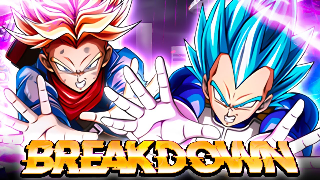 (Dragon Ball Legends) BREAKING DOWN LF FATHERSON GALICK GUN TRUNKS AND