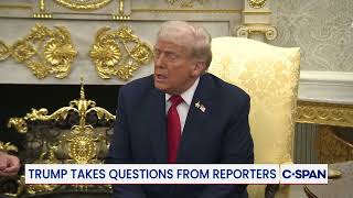 President Trump: "Radical left rhetoric. The radical left is causing the problem."