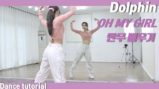 [Tutorial]오마이걸(OH MY GIRL) 'Dolphin' 안무 배우기 Dance Tutorial Mirror Mode