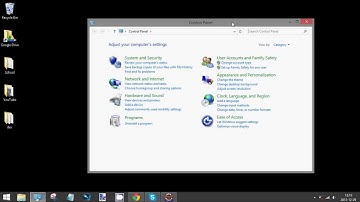 Windows 8: How to Uninstall Programs