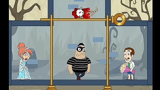 Love Rescue Pull Pins And Brain Wash Android Gameplay: Level 1 to 5 screenshot 4