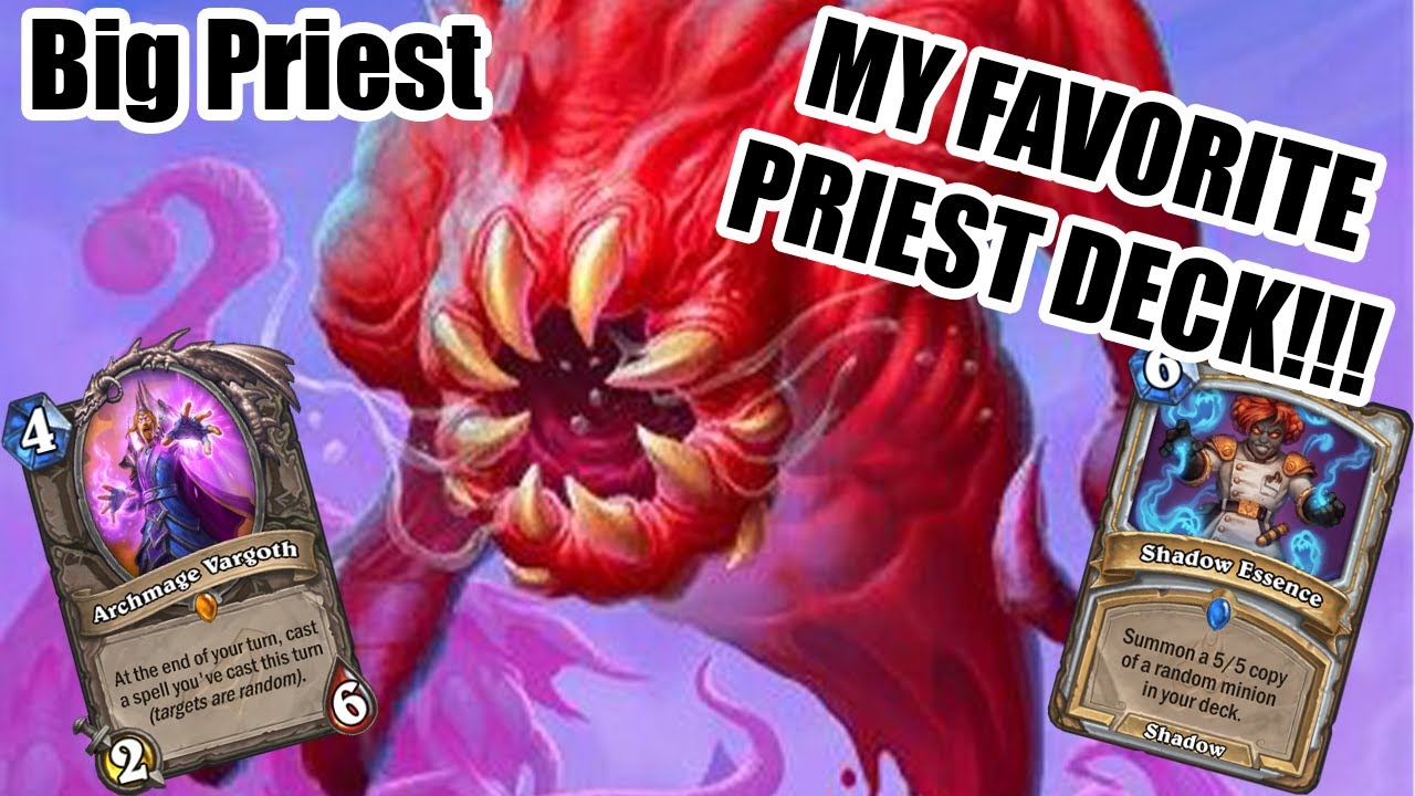 THIS DECK IS INSANE ... I LOVE IT!!! | Big Priest Guide | United in Stormwind | Wild Hearthstone