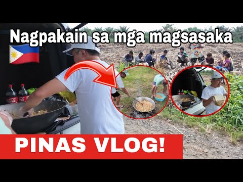 First Day Sa Pinas + Pinakain Ang Mga Magsasaka Sa Bukid 🇵🇭 Euhannes & John