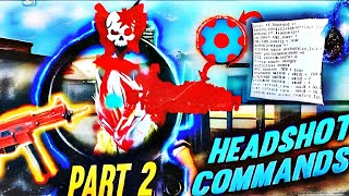 Celebrity FF Setedit AimLock Commands 🏁 mpche5ffx  Profile