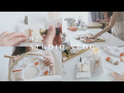 Studio Vlog 02 | NYRET DESIGN | Journal with me