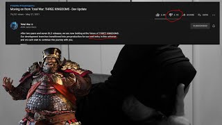CA DROPS SUPPORT FOR TOTAL WAR THREE KINGDOMS! FUTURE OF HISTORICAL TOTAL WAR IN JEOPARDY?