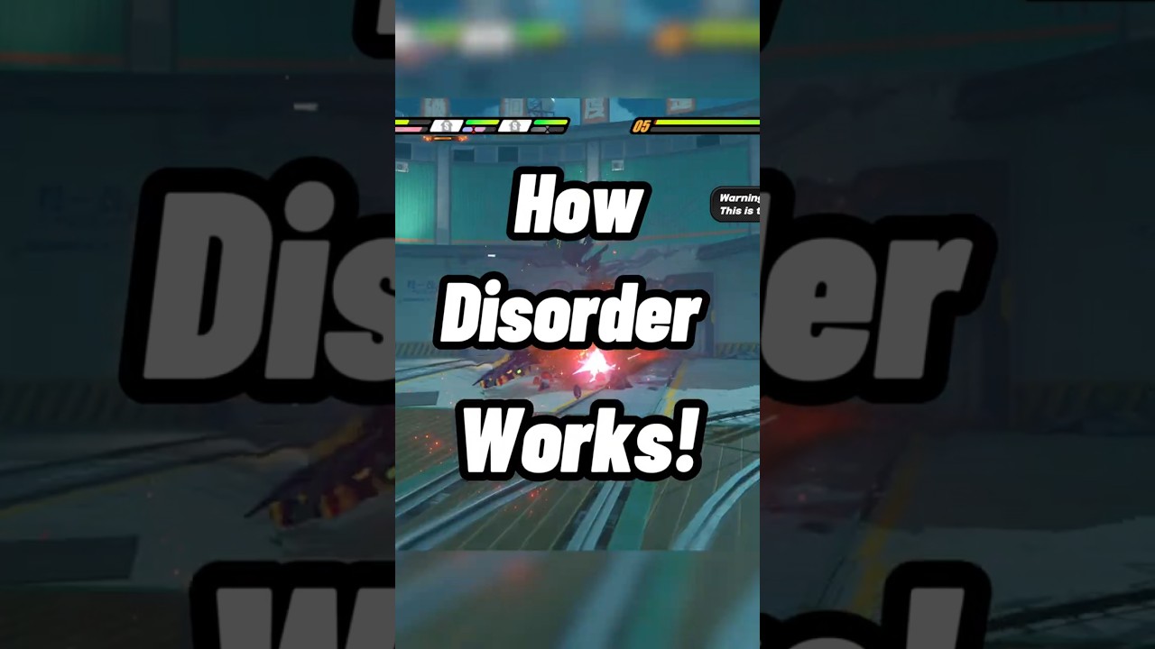 How disorder works in less than a minute! 