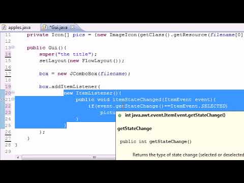 Java Programming Tutorial   69   Drop Down List Program   YouTube