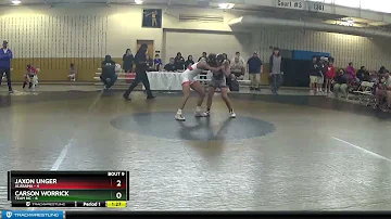 125 Lbs Quarters & 1st Wb (16 Team) - Jaxon Unger, Alabama Vs Carson Worrick, Team NC 1d9e