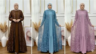 Model Gamis Brukat Premium Muslimah untuk Kondangan Elegan Harga Terjangkau screenshot 5