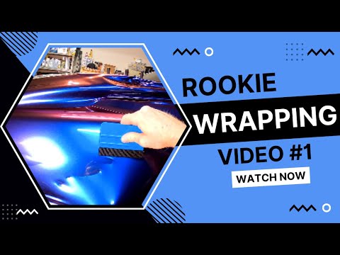 How To Vinyl Wrap | My First Wrap Job using TechWrap | part #1 - YouTube