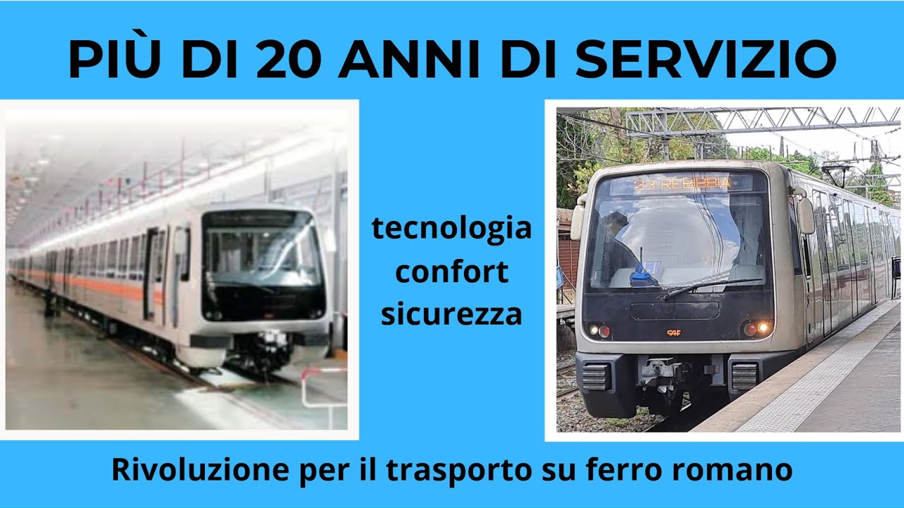 Come funziona un treno metropolitano | Treni CAF - innovazione per la metro di Roma