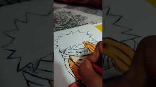Unmasking Obito through art 🎨🔥 | Sharingan vibes #Obito #Naruto #AnimeArt #Shorts #Drawing #Uchiha
