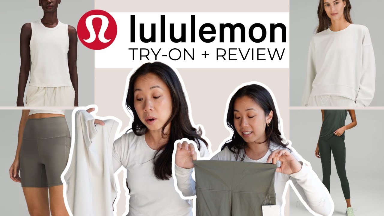 lululemon REVIEW & TRY-ON  Align Shorts, Cotton Tank, Softstreme