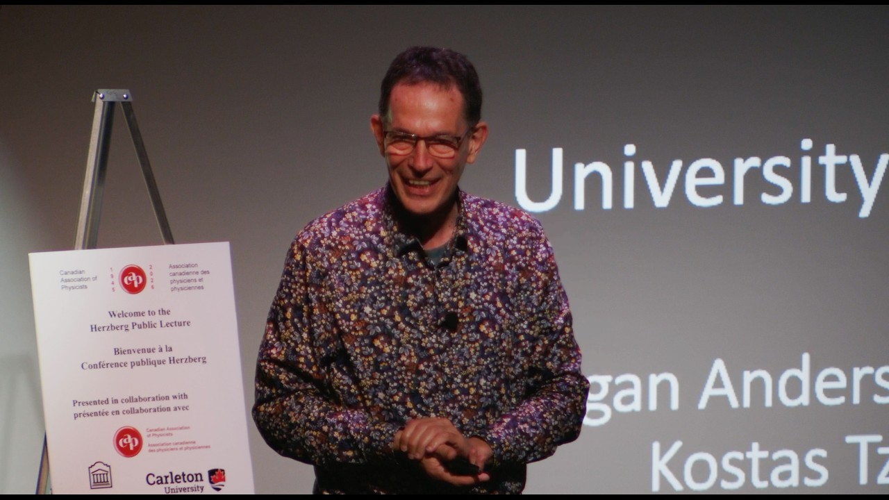 2026 CAP Herzberg Memorial Public Lecture: "A Simpler Cosmology", by Dr. Neil Turok