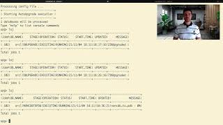Demo of fallback of an upgrade and PDB conversion
