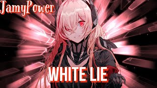 Nightcore - White Lie - (Lenii) (Lyrics)