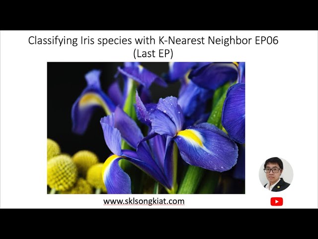 EP6(สุดท้าย) สอนการใช้งาน Colab กับ Iris Dataset ด้วย K-Nearest Neighbor - Part 4