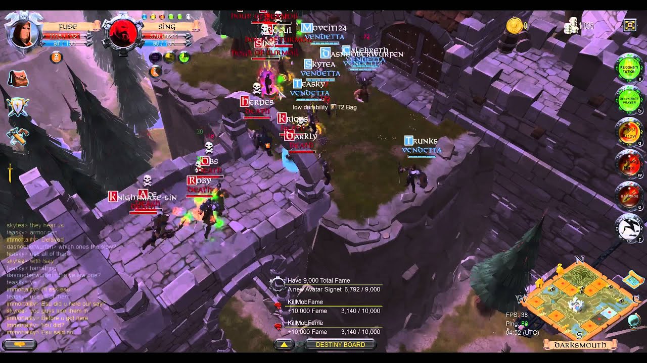 Albion Online - Vendetta/HoT vs. Death