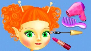 Fairyland 4 Meadow Princess Hair Salon Makeup - Care Games screenshot 4