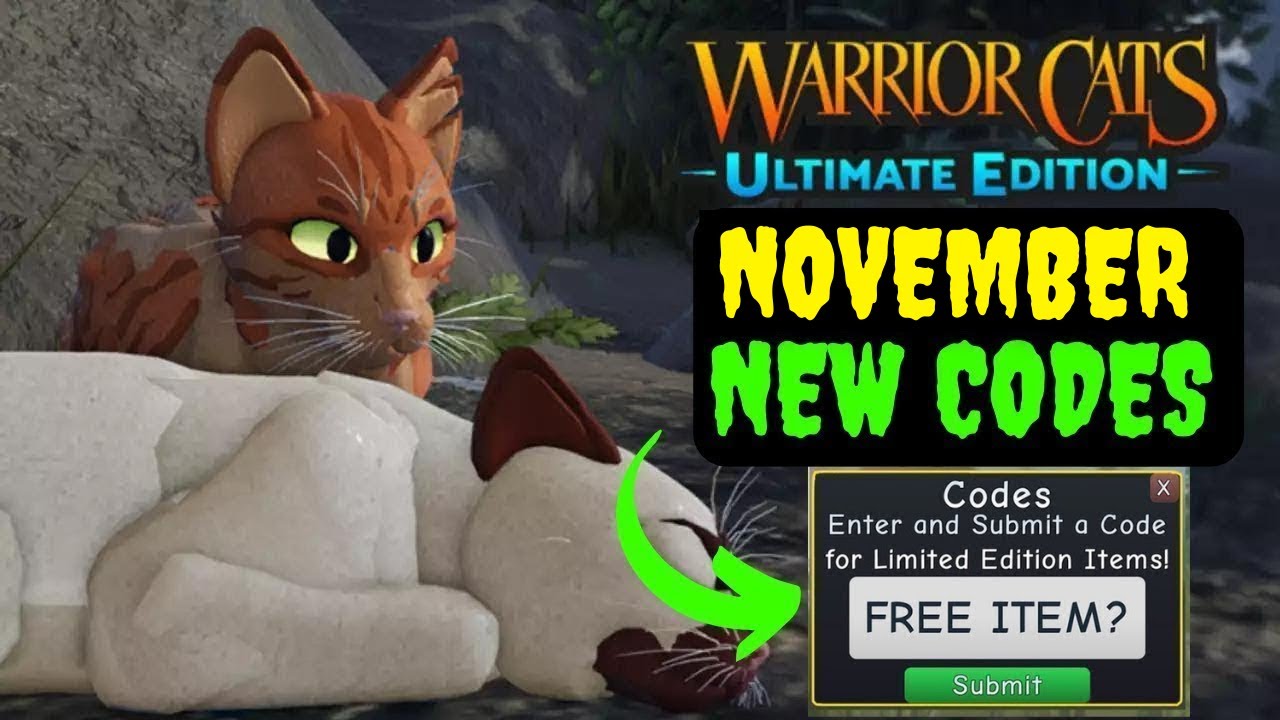 all-roblox-warrior-cats-ultimate-edition-codes-september-2023