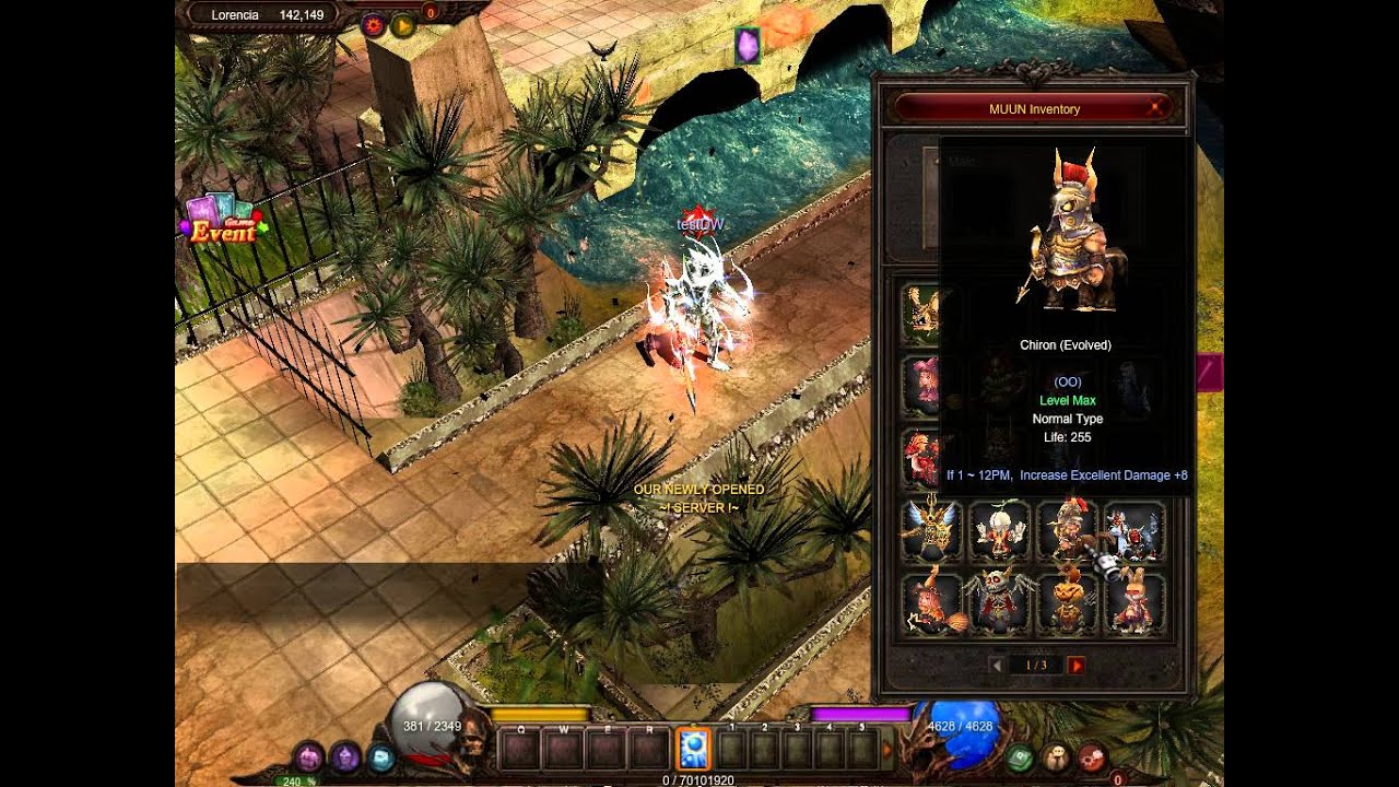 Muun System Evolved Mu Online Angelsmu Com Youtube