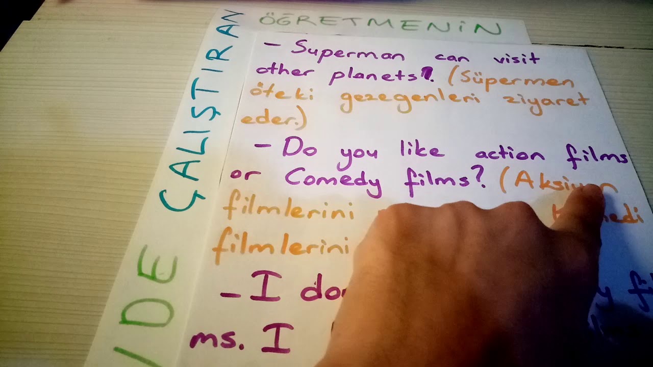 5. Sınıf ingilizce 6. Ünite konu anlatımı - YouTube