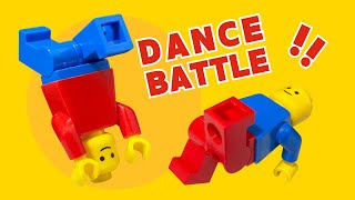 LEGO STOP MOTION | LEGO Man Dance Battle