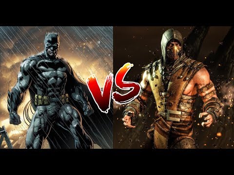 Batman VS Scorpion - YouTube