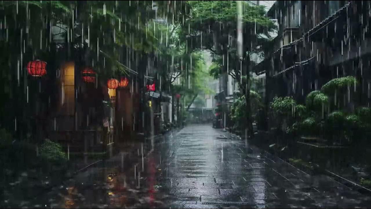 La Rue Avec la Pluie me Rappelle Des Souvenirs Night Sounds ASMR Videos For Sleep Instantly