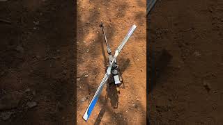 Maiden flight this Heli.