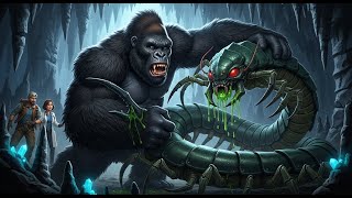 The Great Gorillax Vs. Venoma King Kongs Battle For Survival In The Cave