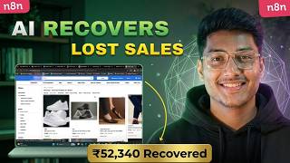 I built an AI Cart Recovery System for E-commerce (Recover Lost Sales in 2026) | Step-Step tutorial