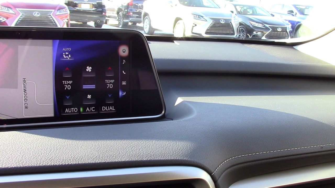 2017 Lexus RX450h Navigation Demo YouTube