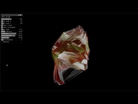Particle System Week 4｜OpenFrameworks