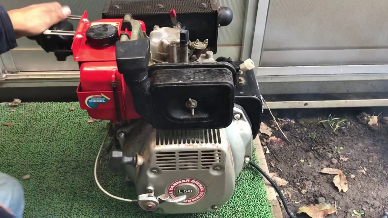 ディーゼル セル付き 5馬力 YANMER ヤンマー L50 L50SET ディーゼル 